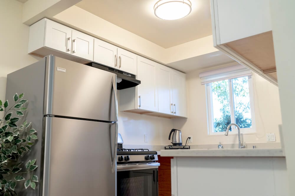 LA Intern Student Housing Kitchen Side LA Intern Student Housing Kitchen Side
